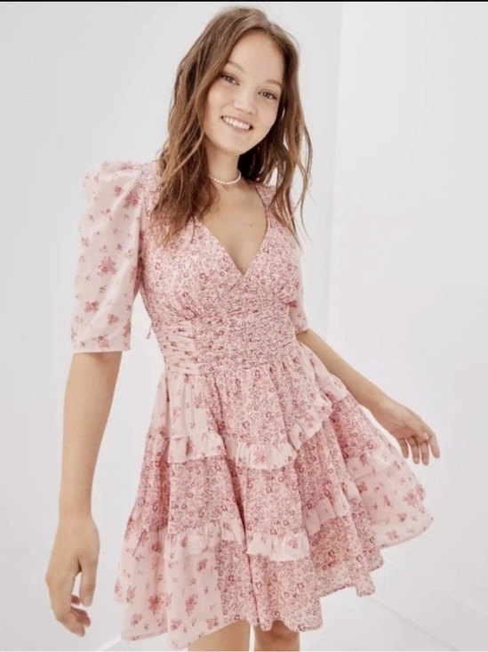 American Eagle Outfitters Dresses & Skirts - Amercian Eagle Coastal Cowgirl Rodeo
Festival Tiered Floral Dress Size Small